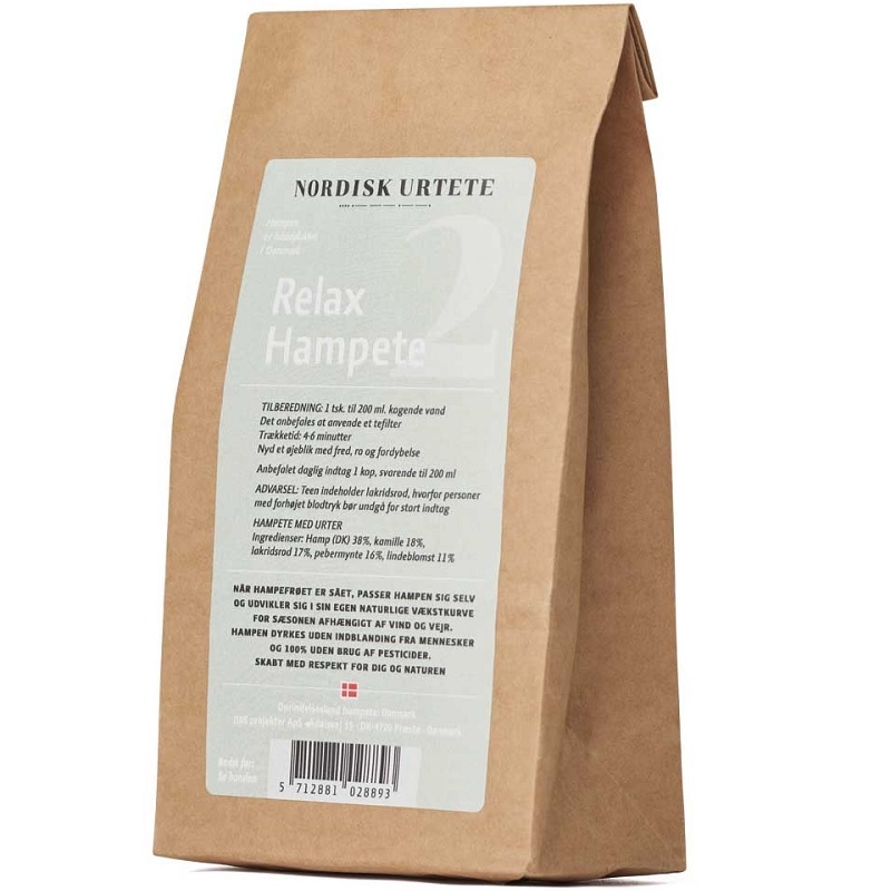 RESTPARTI - NORDISK URTETE - N°2 - RELAX HAMPETE 25g - NORDISK URTETE