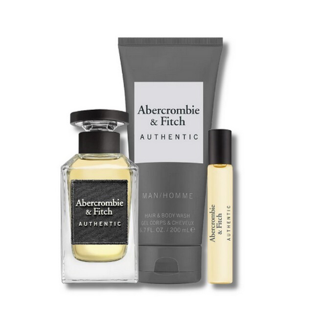 Abercrombie & Fitch - Authentic Man Gaveæske - abercrombie & fitch