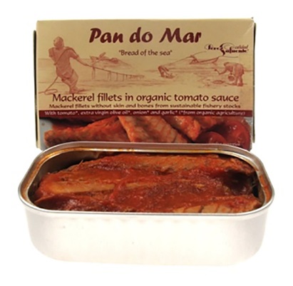 biogan - Pan do Mar - Makrel i økologisk olivenolie & tomatsauce - biogan