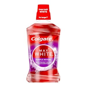 Colgate - Max White Purple Reveal Mouth Wash - 500 ml - colgate