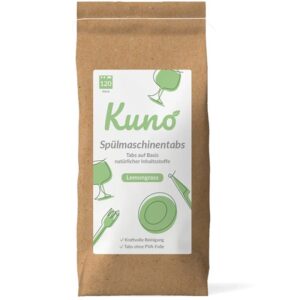 Kuno - Opvasketabs med citrongræs 120 stk. - Kuno
