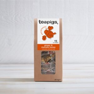 teapigs - Ginger & manuka honey tea - warm & buzzzzy - teapigs