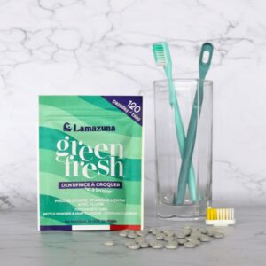 Lamazuna - Tandpasta Tabletter - Nældepulver & Mintsmag - Lamazuna