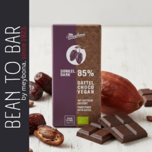 Meybona - Økologisk daddelchokolade - 85% kakao - Meybona