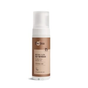 Derma - Natural Glow Self Tan Mousse - 150 ml - derma