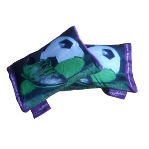 RESTPARTI - Duffies® - 2-pak duftpuder - fodbold design -