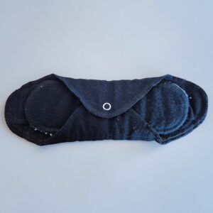 GladRags - Genanvendelig Hygiejnebind Normal - sort - GladRags