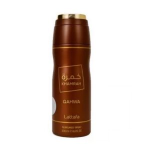 Lattafa Perfumes - Khamrah Qahwa Deodorant Spray - 200 ml - lattafa perfumes