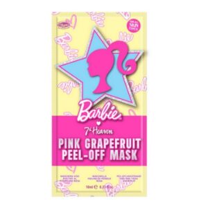 7th Heaven - Barbie Peel Off Mask Pink Grapefruit Face Mask - 7th heaven