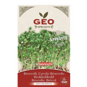 GEO GREENS - økologisk broccolifrø til spiring 13g - GEO GREENS