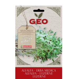 GEO GREENS - økologisk Lucernefrø til spiring 30g - GEO GREENS