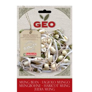 GEO GREENS - økologisk mungbønner til spiring 90g - GEO GREENS