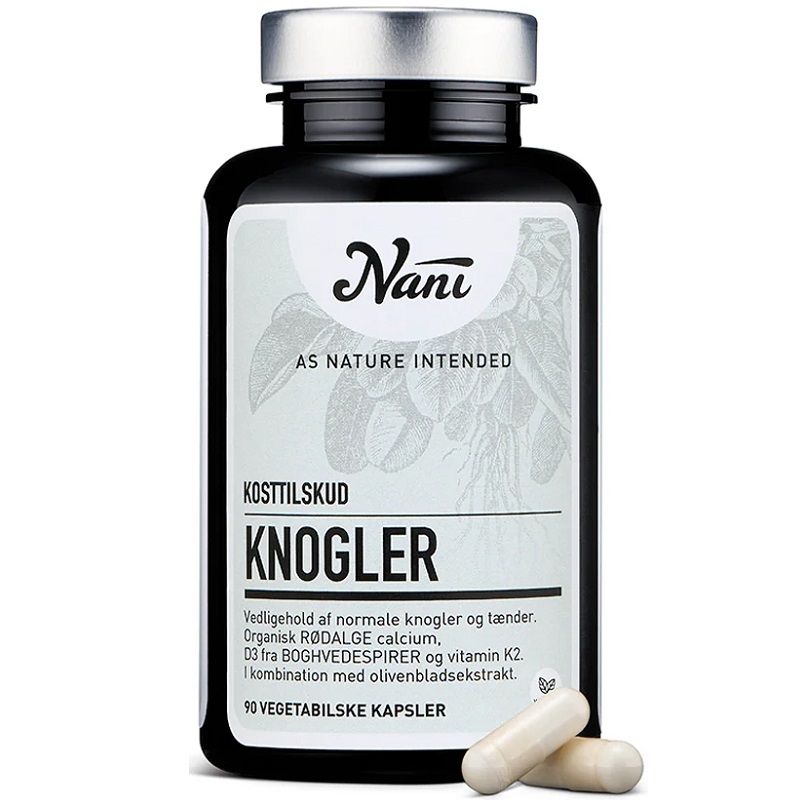 Nani - Knogler - 90 vegetabilske kapsler - Nani