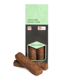 Økoladen - Økologisk hasselnød nougat stang - 2-pak - ØKOLADEN