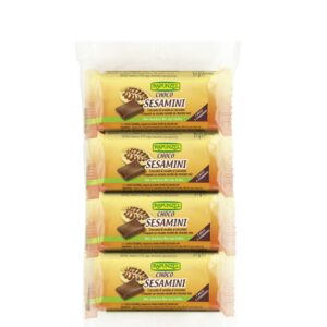 RAPUNZEL - Økologiske Sesam-mini-bar med chokolade - 4-pak - RAPUNZEL
