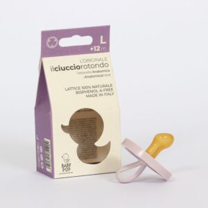 BABY POP - Anatomisk naturgummisut - +12m - lilla - BABY POP