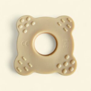 BABY POP - Baby bidering i naturgummi - gul - BABY POP