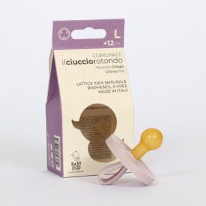BABY POP - Rund naturgummisut - +12m - lilla - BABY POP