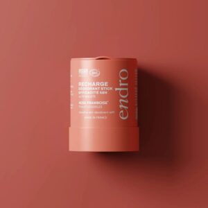 endro Cosmètiques - Bio Deodorant Stick refill - Rose-hindbær - endro Cosmétiques