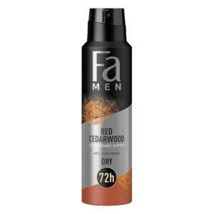 FA - Red Cedarwood Men Deodorant Spray - 150 ml - fa