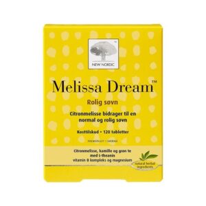 New Nordic - Melissa Dream 120 Tabs - new nordic