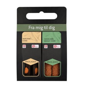 Økoladen - Økologisk chokolade gaveæske - Fra mig til dig - ØKOLADEN