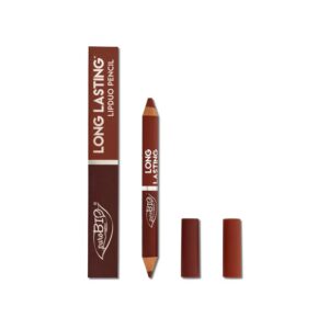 puroBIO Cosmetics - Long Lasting Lipduo pencil mat Terracotta 105 - puroBIO Cosmetics
