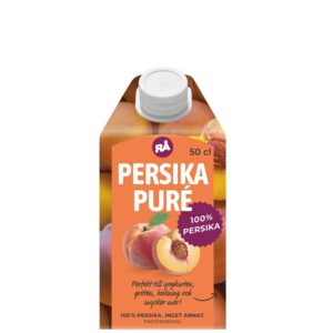 RÅ - 100% pure frugtpuré - fersken - RÅ