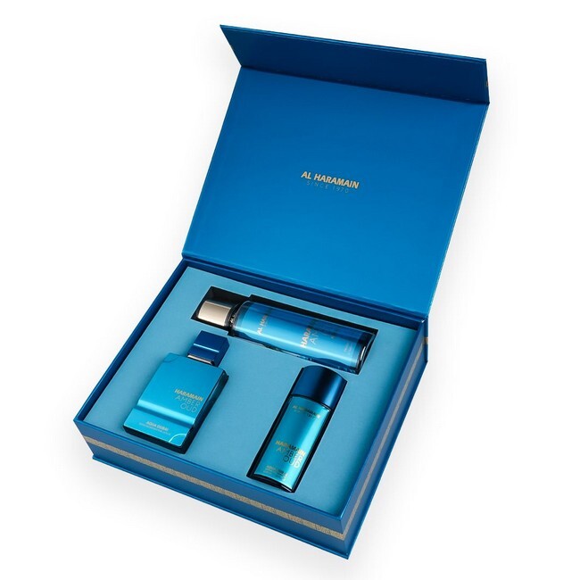 Al Haramain - Amber Oud Aqua Dubai Gaveæske - al haramain