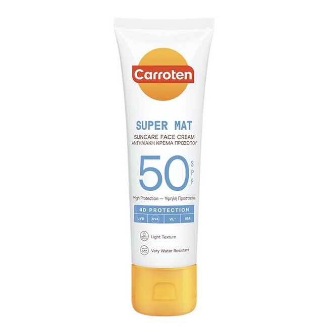Carroten - Super Mat Suncare Face Cream SPF 50 - 50 ml - carroten