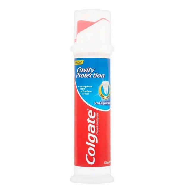 Colgate - Original Tandpasta Med Pumpe - 100 ml - colgate