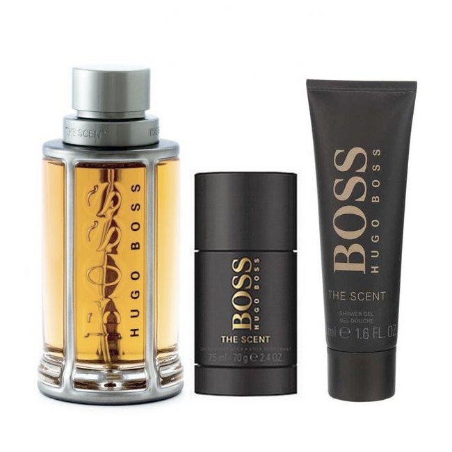 Hugo Boss - The Scent Sæt - 100 ml Edt - Deo - Showergel - hugo boss