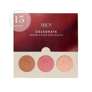 IDUN Minerals - Celebrate Bronze & Glow Face Palette - idun minerals