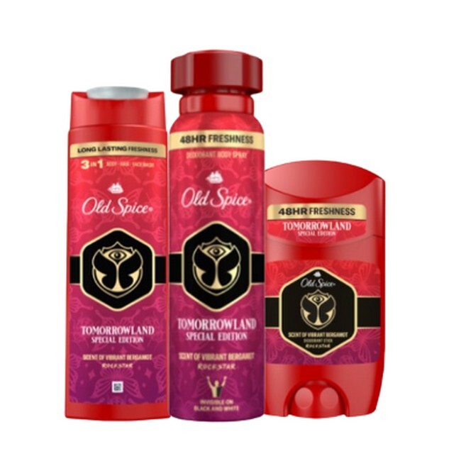 Old Spice - Tomorrowland Sæt 2 x Deodoranter & Showergel - old spice