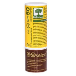 DATOVARER BEDST FØR 04/2025 - BIOselect® - SPF 50 solbeskyttelses Stick -