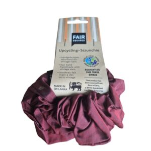 Fair Squared - Upcycling-scrunchie - FAIR SQUARED