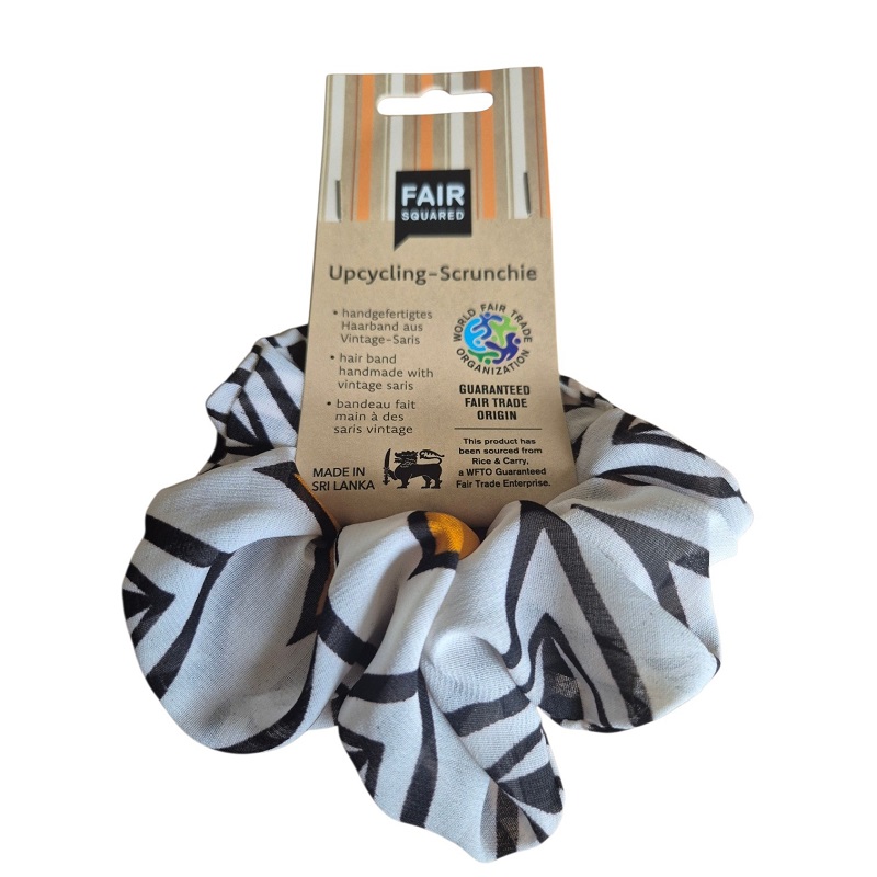 Fair Squared - Upcycling-scrunchie - FAIR SQUARED