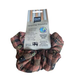 Fair Squared - Upcycling-scrunchie - FAIR SQUARED