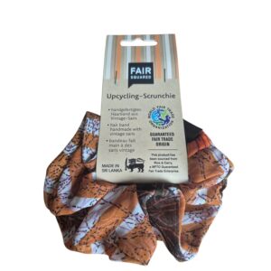 Fair Squared - Upcycling-scrunchie - FAIR SQUARED