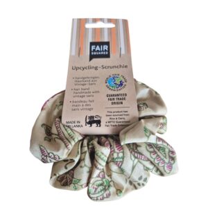 Fair Squared - Upcycling-scrunchie - FAIR SQUARED