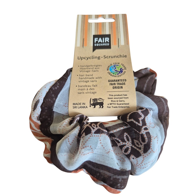 Fair Squared - Upcycling-scrunchie - FAIR SQUARED