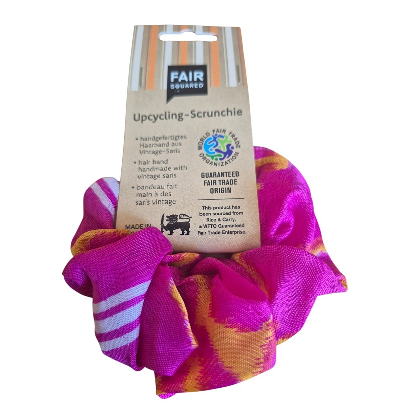 Fair Squared - Upcycling-scrunchie - FAIR SQUARED