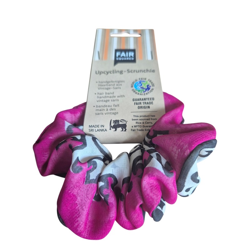 Fair Squared - Upcycling-scrunchie - FAIR SQUARED