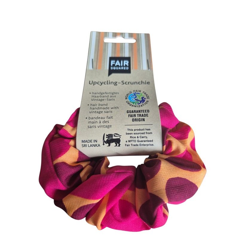 Fair Squared - Upcycling-scrunchie - FAIR SQUARED