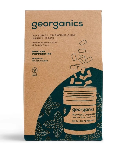 RESTPARTI - georganics - tandpastatabletter refill - charcoal 720 stk. -
