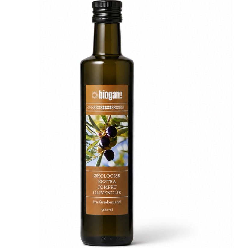 biogan - Økologisk Ekstra Jomfru Olivenolie - biogan
