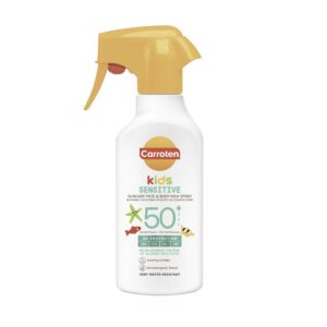Carroten - Kids Sensitive Sun Face & Body Milk Spray SPF50 - 270 ml - carroten