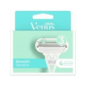 Gillette - Venus Smooth Sensitive Barberblade - 4 Pak - gillette