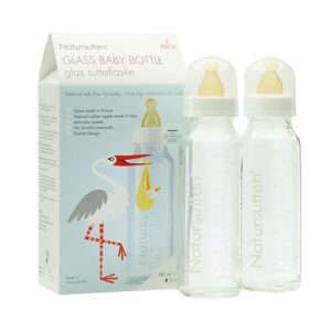 RESTPARTI - Natursutten® - sutteflasker +0 mdr. 240ml - 2-pak -