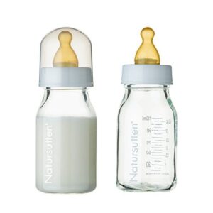 RESTPARTI - Natursutten® - sutteflasker +0 mdr. 110ml - 2-pak -